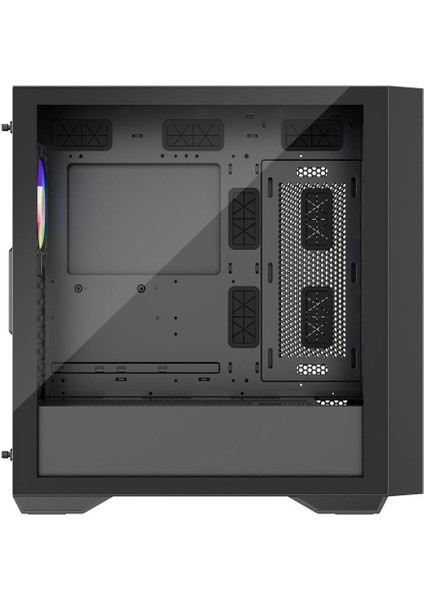 FD8 Siyah 750W 80+ ARGB 6x12cm Fan Temperli Cam Mesh USB 3.0 E-ATX Kasa fırsatları