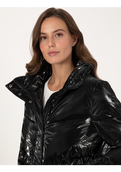 Kadın Siyah Comfort Fit Mont 50308990-VR046 fiyatları