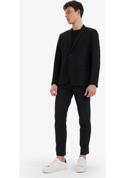 Slim Fit Dar Kesim Yarım Astar Blazer Ceket E3447AX25SM