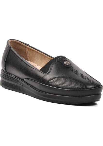 Siyah Kadın Düz Rahat Günlük Ayakkabı modelleri
