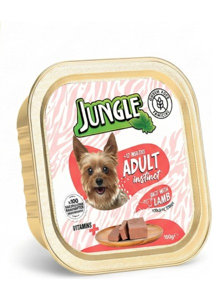 Köpek Tahılsız Kuzu Etli Ezme Pate Alucup 100 gr