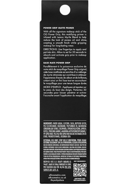 Power Grip Mat Astar Mat Görünüm ve Uzun Ömürlü Makyaj Bazı indirimleri