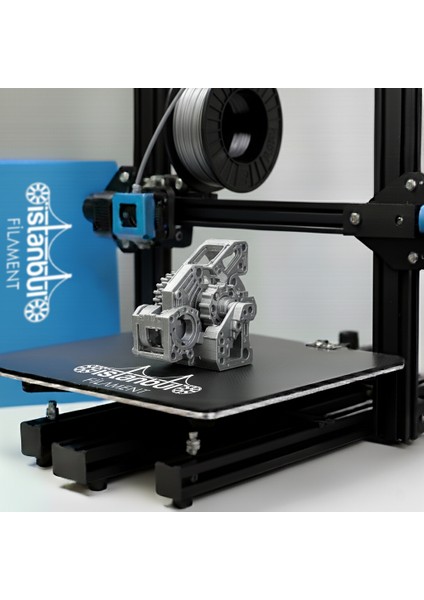 3D Baskı Pla Silk+ Gümüş Parlak Filament 1 kg Ø 1,75MM ± 0,05 mm fiyatları