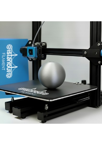 3D Baskı Pla Silk+ Gümüş Parlak Filament 1 kg Ø 1,75MM ± 0,05 mm indirimleri