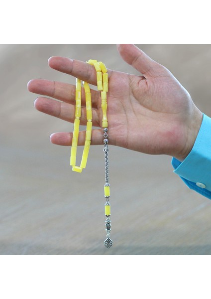 Kararmaz Metal Arnavut Zincir Püsküllü Kesme Kesim Sarı Beyaz Hareli Beyrut Kehribar Tesbih modelleri