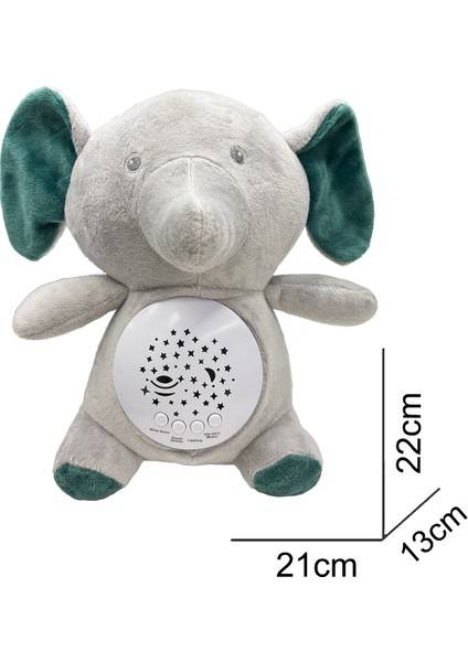 Sesli ve Işıklı Peluş Uyku Arkadaşı Fil modelleri