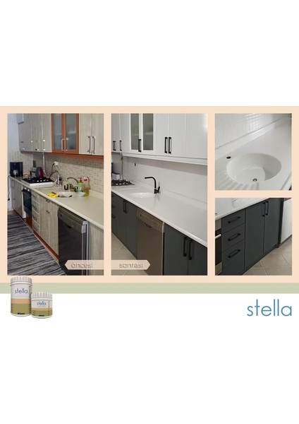 2’li Set: Mermer Efekt Sprey 200 ml + Su Bazlı Dönüşüm Boyası 1 L indirimleri