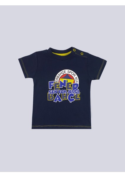 Bebek Fenerbahçe 6 Renk Logolu Tshırt
