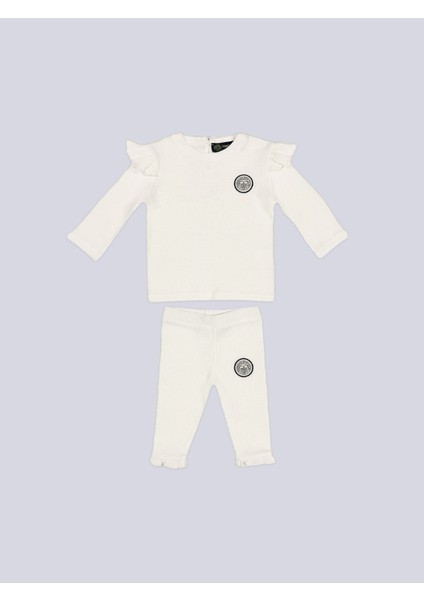 Bebek Fenerbahçe Fırfırlı 2li Takım