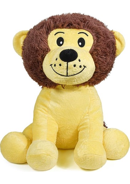 Özgüner Oyuncak Sevimli Peluş Aslan, Sarı ve Kahverengi, Yumuşak Oyuncak, Çocuklar Için Peluş Hayvan (Büyük Aslan) modelleri