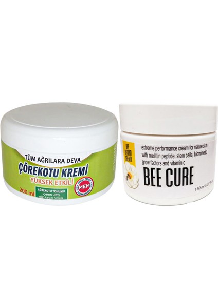 Çörek Otu Kremi Green Box 200 ml + Beecure 150 ml Krem / Krem Seti