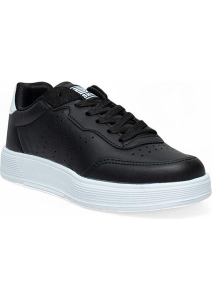 Dark Step 158-26 Cilt Deri Anatomik Sneaker 36-40 Siyah-Beyaz