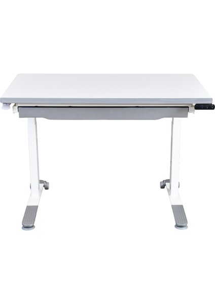 Omni Basic Elektrikli Ofis Masası, Yükseklik ve Eğim Ayarlı Çalışma Masası, Ev Ofis Ayarlanabilir Çalışma Masası fiyatları