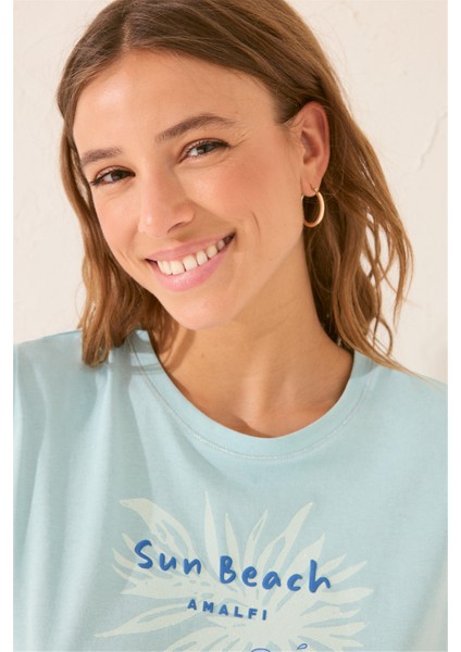 Sıfır Kol Desenli Şort Pijama Takımı fiyatları