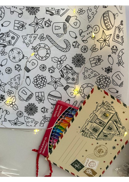 Yılbaşı Çocuk Etkinlik ve Aktivite Kutusu | Yeni Yıl Boyama, Oyun ve Eğlence Seti (Puzzle, Boyama, Yapıştırma ve Kurabiye Süsleme) indirimleri