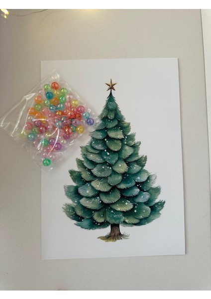 Yılbaşı Çocuk Etkinlik ve Aktivite Kutusu | Yeni Yıl Boyama, Oyun ve Eğlence Seti (Puzzle, Boyama, Yapıştırma ve Kurabiye Süsleme)