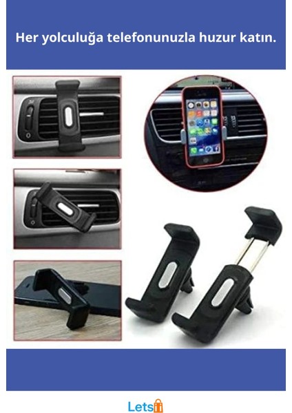 Araç Klimasına Takılan Döner Kıskaçlı Telefon Tutucu fiyatları