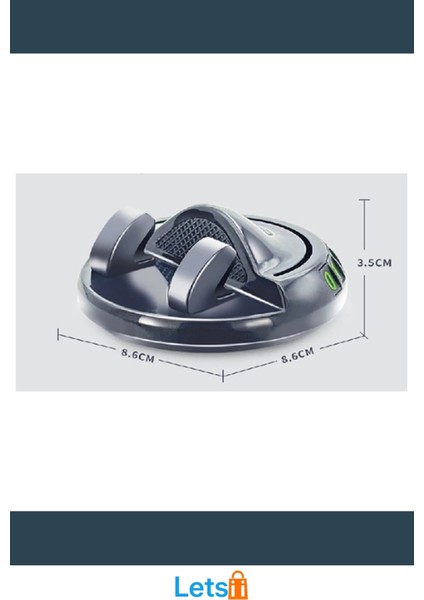 360° Dönebilen Yapışkanlı Numaratörlü Araç Telefon Tutucu indirimleri