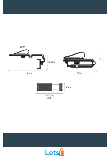 1080° Dönebilen Çok Fonksiyonlu Akıllı Telefon Tutucu modelleri