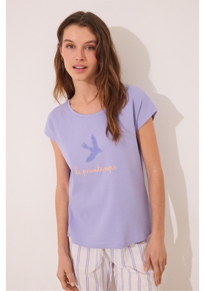 Kısa Kollu Uzun Pantolonlu Pijama Takımı modelleri