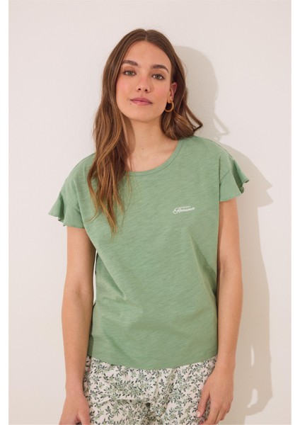 Çiçek Desenli Pijama Takımı modelleri