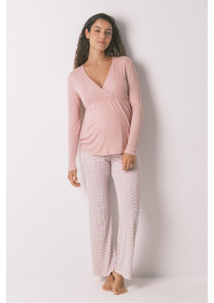 Pembe Kapri Pijama Takımı fiyatları