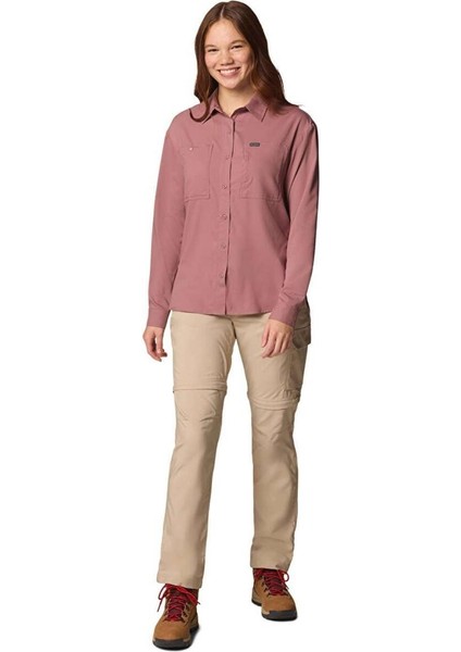 Silver Ridge Utility Ls Shirt Kadın Uzun Kollu Gömlek AK9910 modelleri