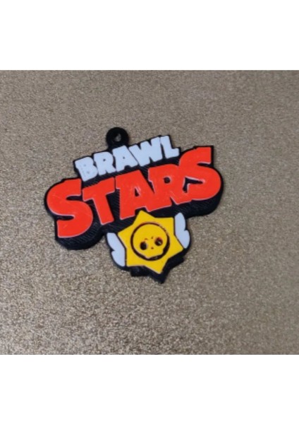 2'li Brawll Star-Rss Anahtarlık Şık Tasarım