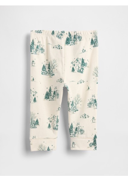 Bebek Krem First Favorites Organik Pamuk Pull-On Pantolon modelleri