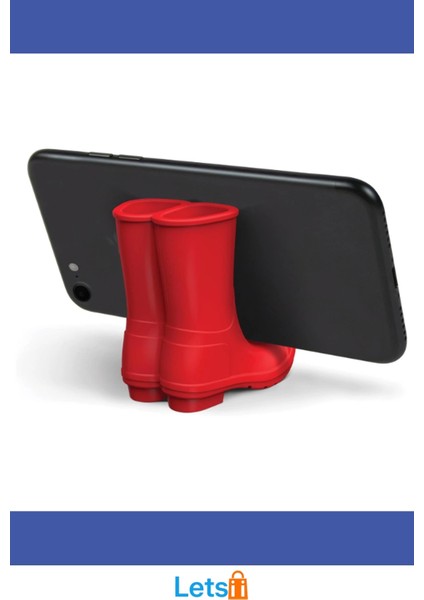 Eğlenceli Bot Şeklinde Silikon Telefon Tutucu fırsatları