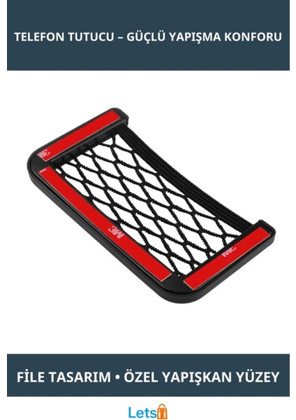 Torpidoya Yapışan Kaymaz Telefon Tutucu