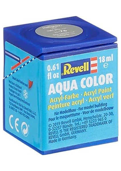 - Su Bazlı Boyası Açık Gri Mat 18 ml (36176)