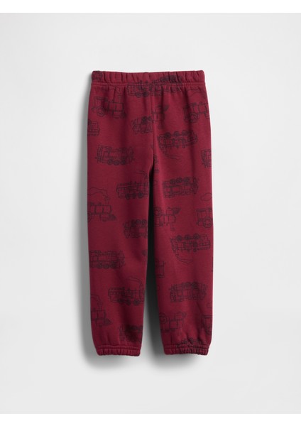 Erkek Bebek Kırmızı Relaxed Gap Logo Pull-On Jogger Eşofman Altı modelleri