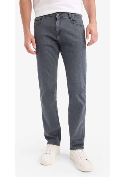 Sergio Regular Fit Normal Kalıp Normal Bel Boru Paça Jean Pantolon E7266AX25SM