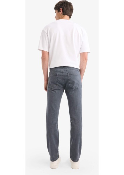 Sergio Regular Fit Normal Kalıp Normal Bel Boru Paça Jean Pantolon E7266AX25SM