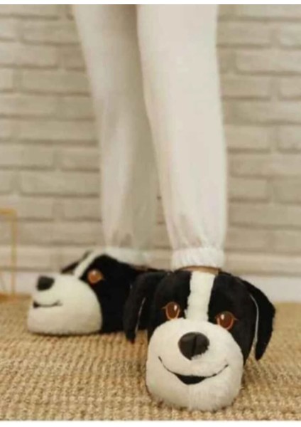 Çiçek 160-26 Termal Köpek Figürlü Panduf 36-40