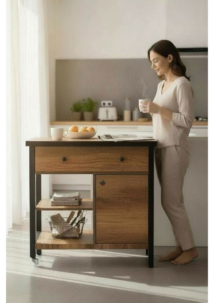 Keen Çok Amaçlı Mutfak Adası Mobilyası