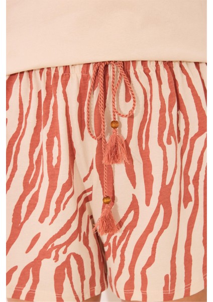 Lion King Baskılı Askılı Şortlu Pijama Takımı indirimleri