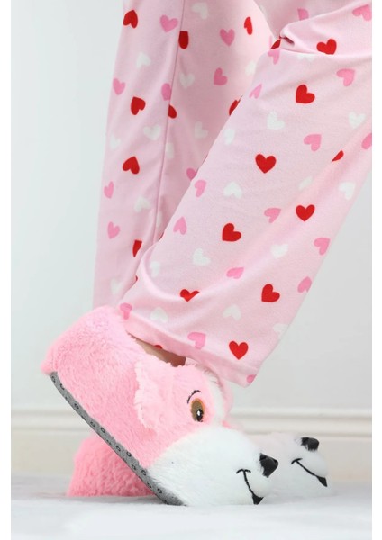 Çiçek 160-26 Termal Köpek Figürlü Panduf 36-40 modelleri