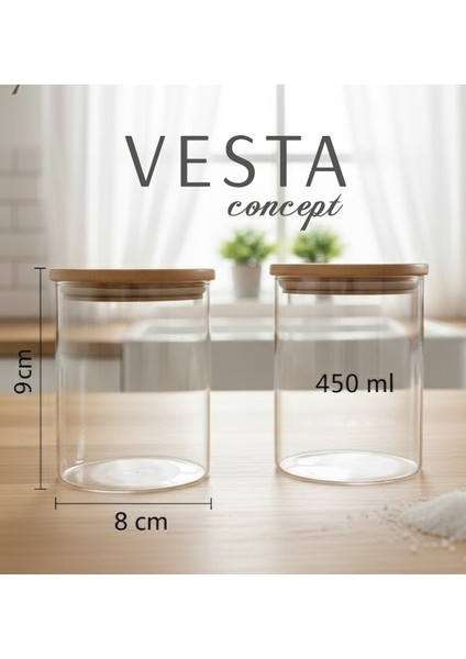 Bambu Kapaklı Cam Kavanoz Ikili Set – Vakumlu, Sızdırmaz Kapaklı – Baharatlık ve Erzak Saklama Kabı modelleri