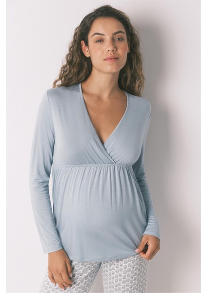 Capri Hamile Pijama Takımı