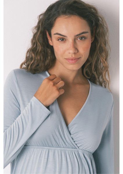 Capri Hamile Pijama Takımı modelleri