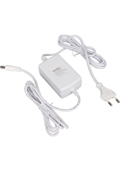 Weko Tottolet 1200 12 Volt - 3.2 Amper 5.5 2.5 Uçlu Yerli Üretim Plastik Kasa Beyaz Masaüstü Adaptör modelleri