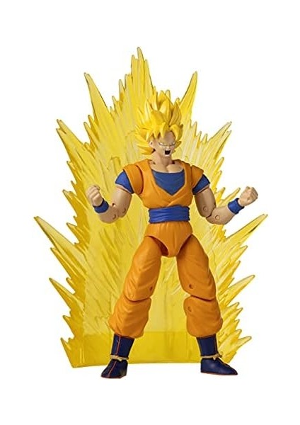 Bandai 16 Santimetre Dragon Ball Super Saiyan Goku Figür & Aksesuarları - Stars Power Up Pack