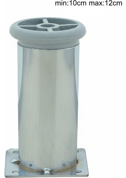 Metal Ayarlanabilir 4 Adet Mobilya Ayağı Metal Tablalı 10CM indirimleri