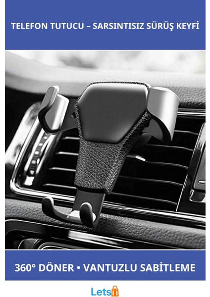 Uzayabilen Vantuzlu Araç Içi Klima Telefon Tutucu