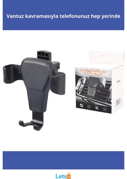 Uzayabilen Vantuzlu Araç Içi Klima Telefon Tutucu fiyatları
