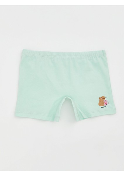 Yeni Sezon Baskılı Kız Çocuk Boxer