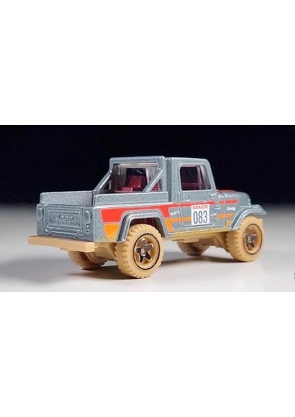 - Jeep Scrambler - Baja Blazers 8/10 - HKG78 - Short Card - Arazi Aracı - Kamyon - Gri Metalik - Mattel 2023 - 1:64 modelleri