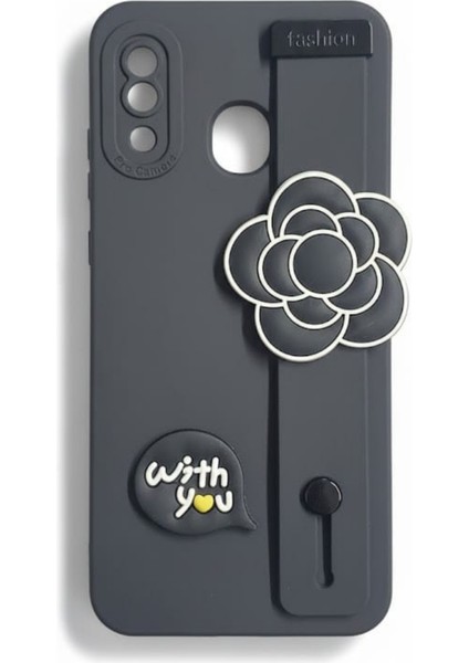 Samsung Galaxy A20 Uyumlu Kılıf Siyah Renk 3D Figürlü Darbe Emici Yumuşak Silikon Kapak fırsatları